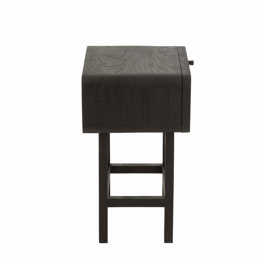Stolik Molly szafka nocna drewno rattan 60x45x37 cm J-Line