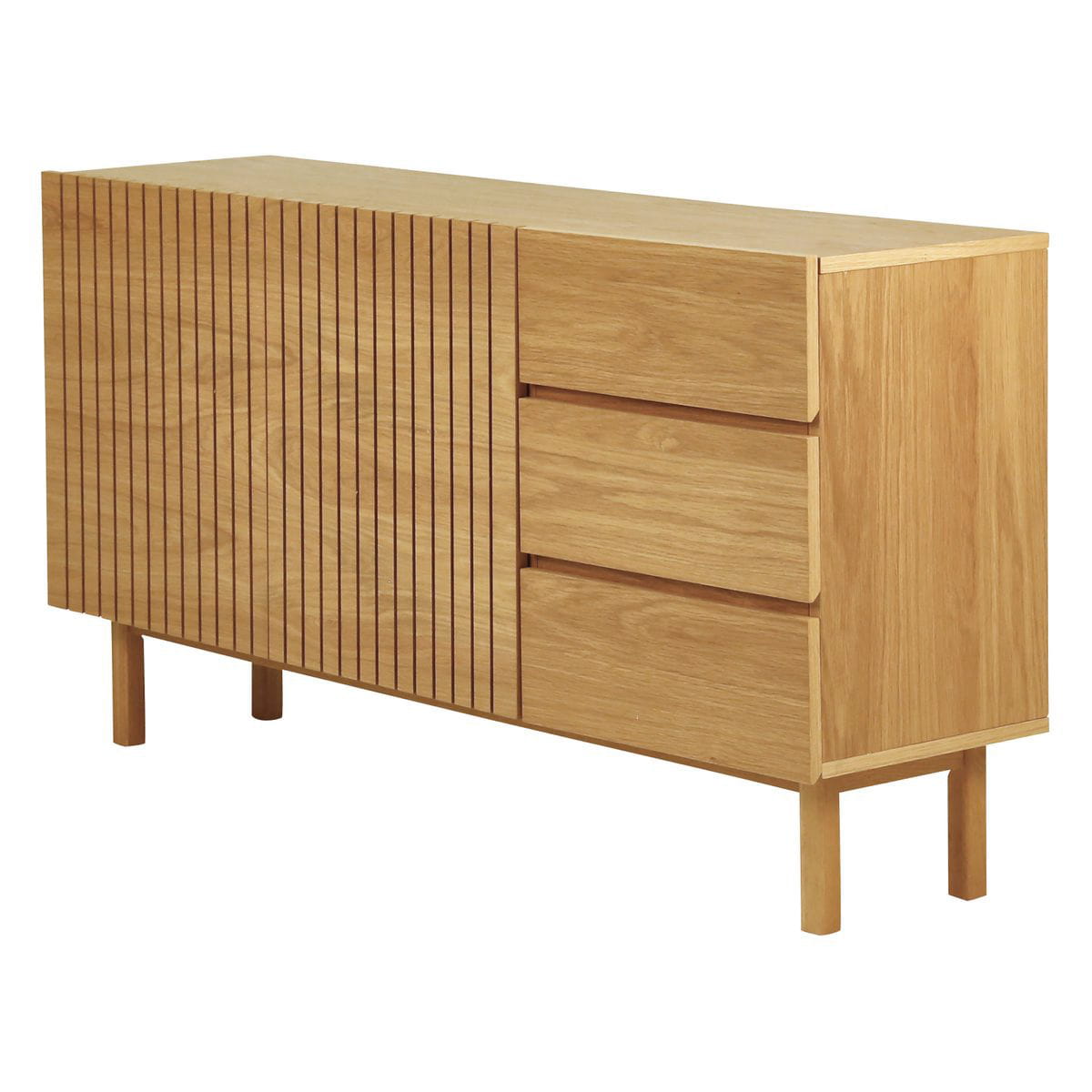 Komoda Prima 150x80x40 cm z naturalnego dębu