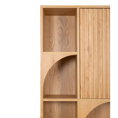 Biblioteczka regał ARTY 200x98x30 cm drewniany dębowy