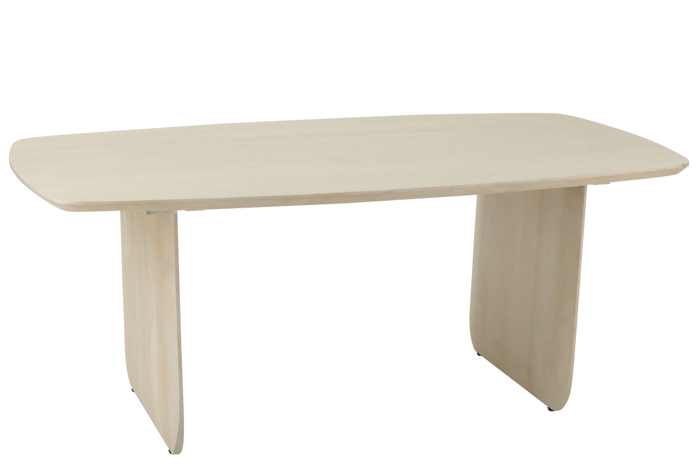 Stół do jadalni ACACIA z drewna akacjowego 190 cm bielony