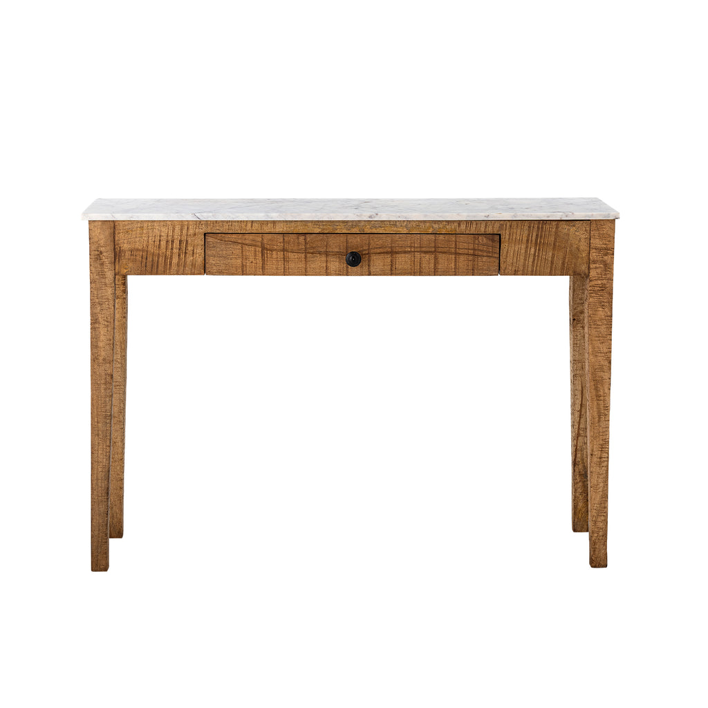 Konsola Hauge biurko marmur mango 110x28xh76 cm