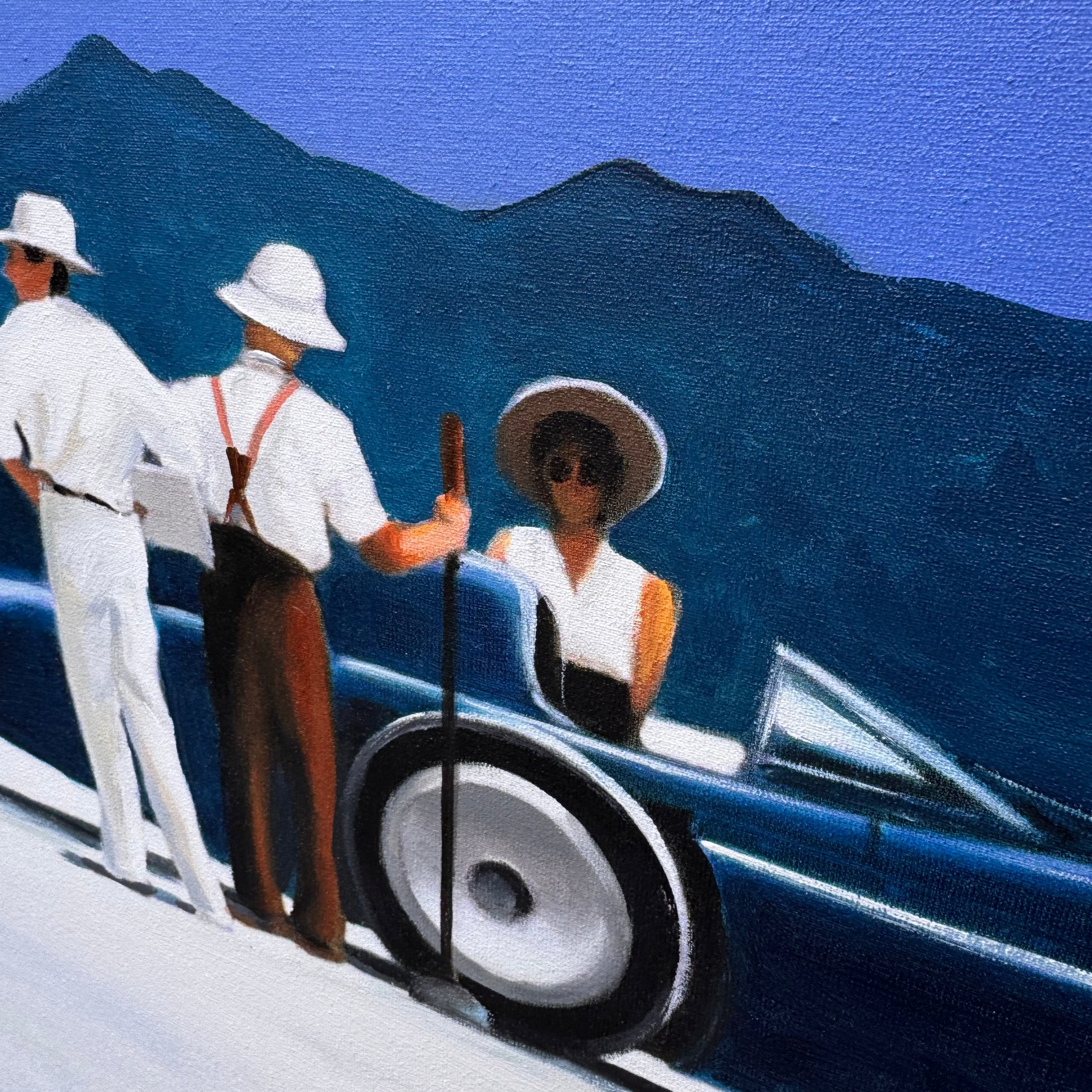 Obraz Bluebird at Bonneville 90x60 cm