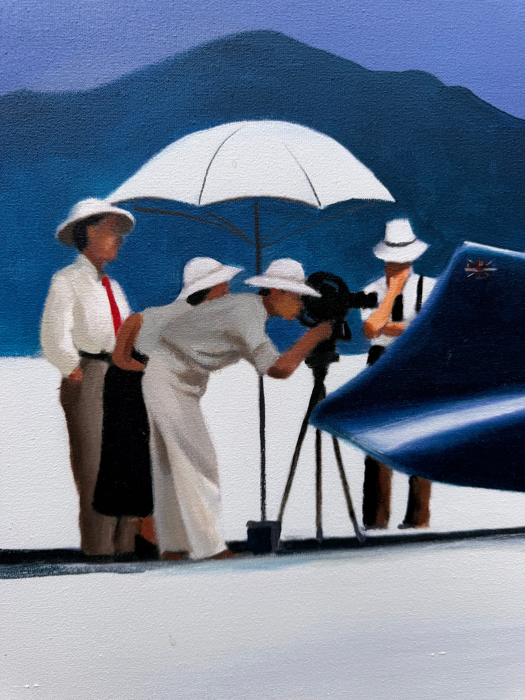 Obraz Bluebird at Bonneville 90x60 cm