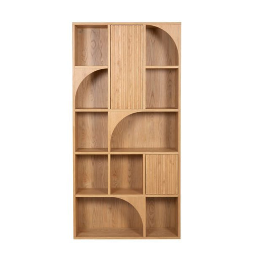 Biblioteczka regał ARTY 200x98x30 cm drewniany dębowy Zago