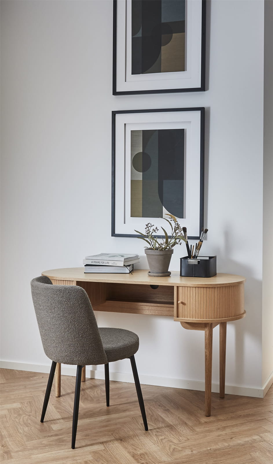 Biurko Pure naturalny dąb 130x50x75 cm THE HOMECEPT