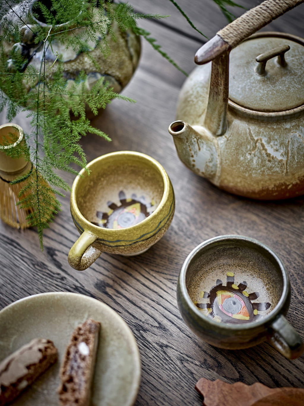 Bloomingville IKIGAI Dzbanek do Herbaty w Japońskim Stylu 1,55 l kamionka Bloomingville