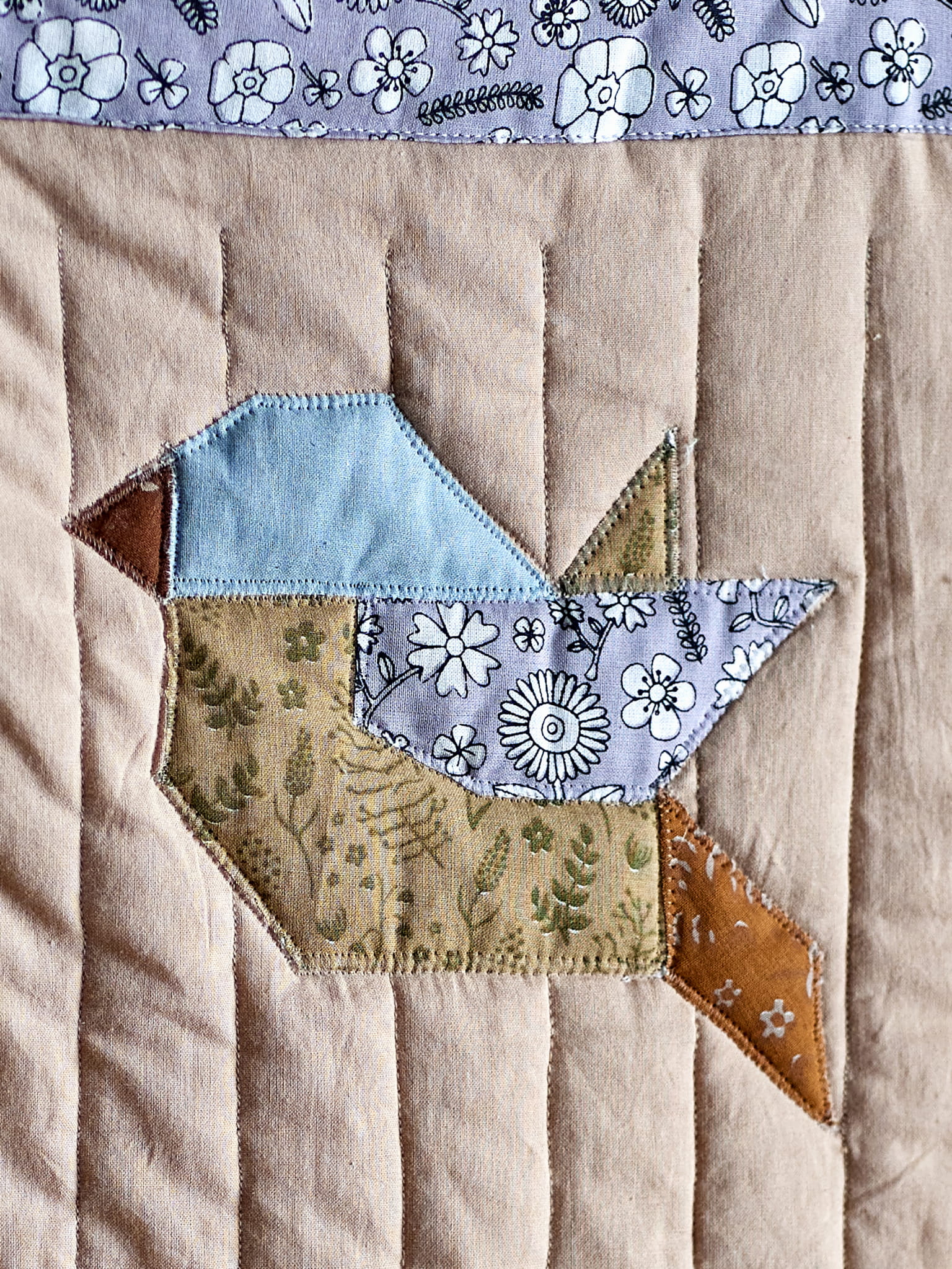 Dekoracja ścienna Tanne Patchwork dziecięca 100x100cm Bloomingville Mini