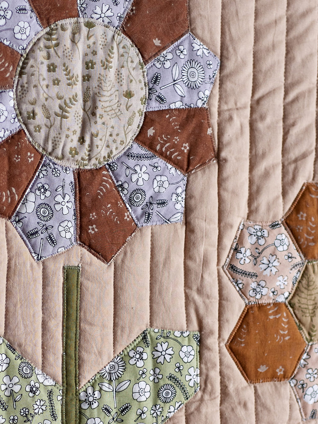 Dekoracja ścienna Tanne Patchwork dziecięca 100x100cm Bloomingville Mini
