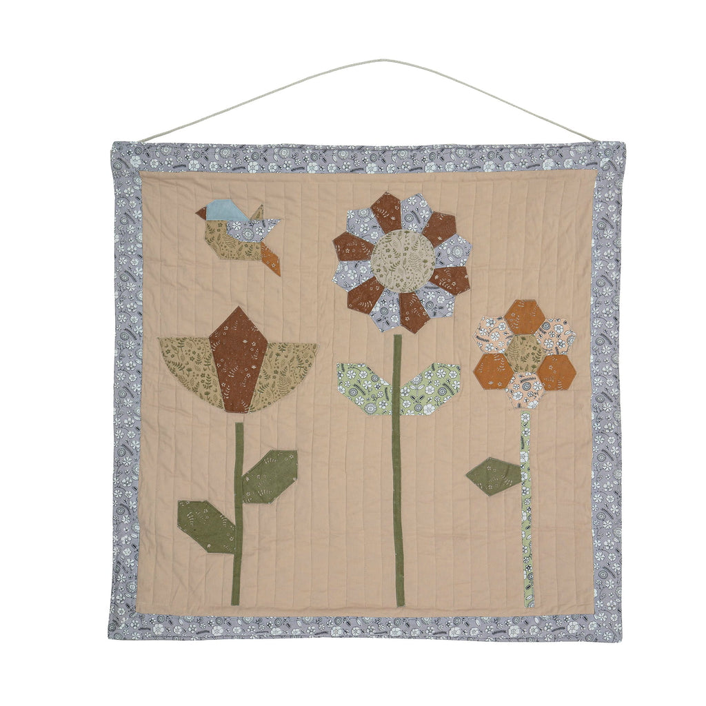 Dekoracja ścienna Tanne Patchwork dziecięca 100x100cm Bloomingville Mini