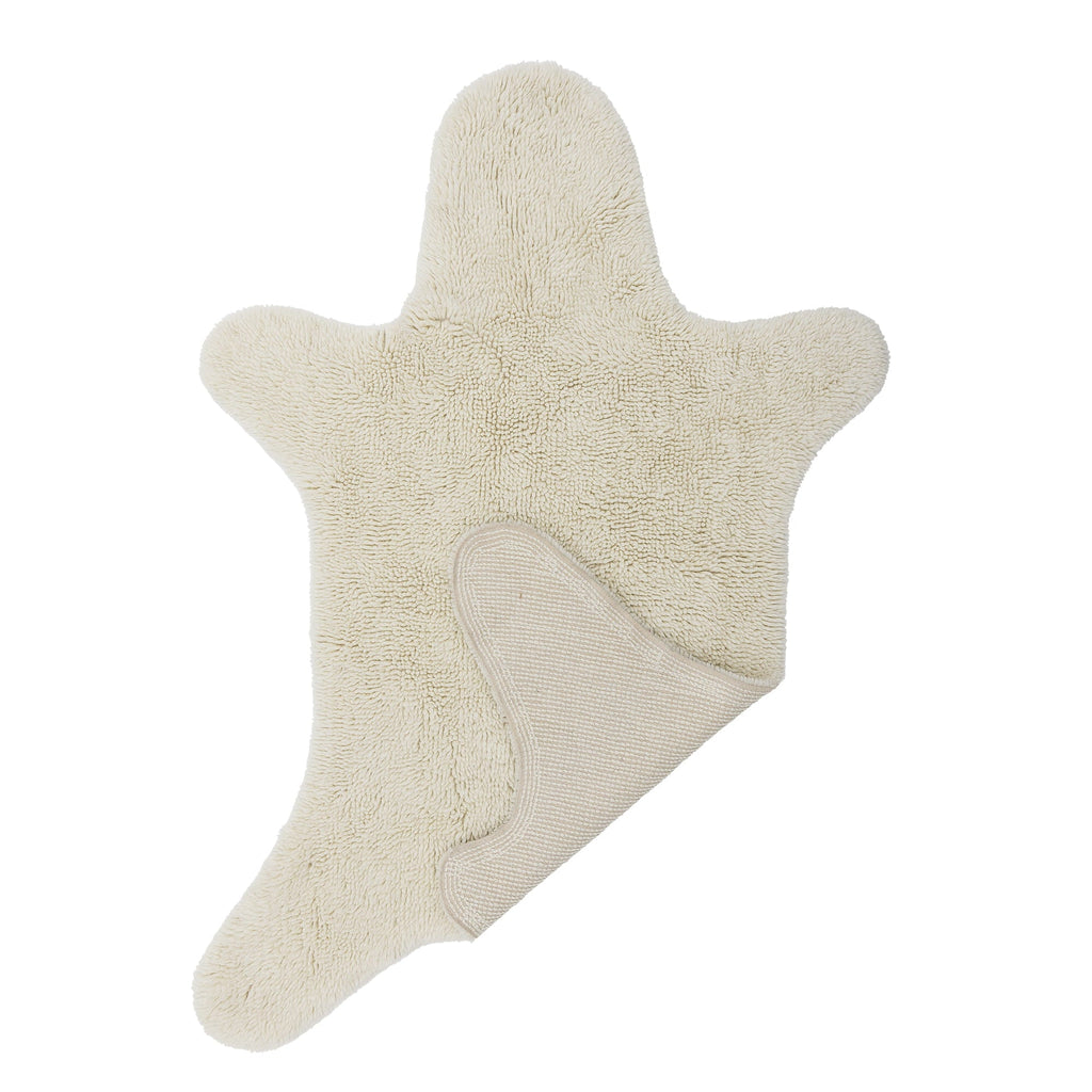Dywan Bear biały wełniany Bloomingville Mini