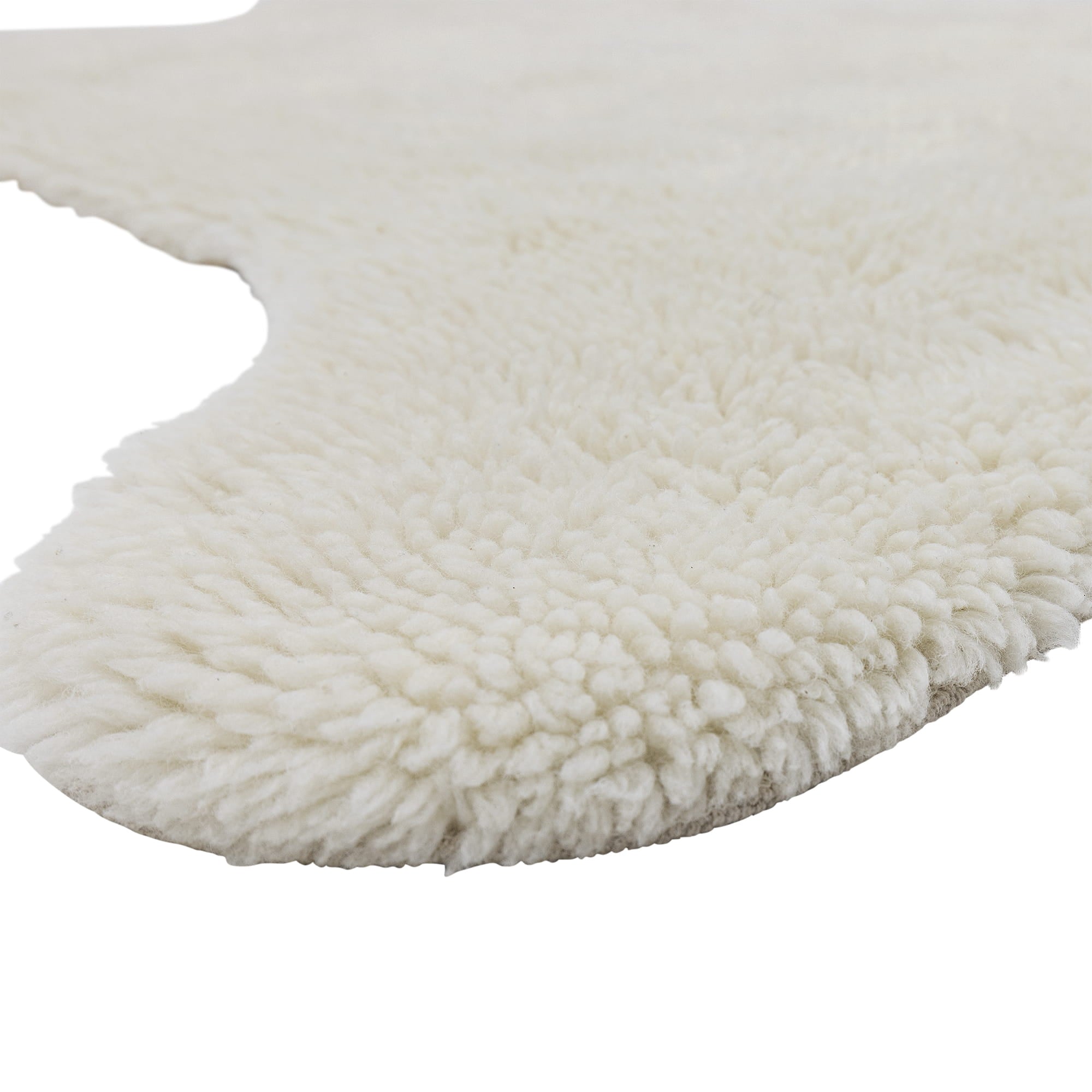 Dywan Bear biały wełniany Bloomingville Mini