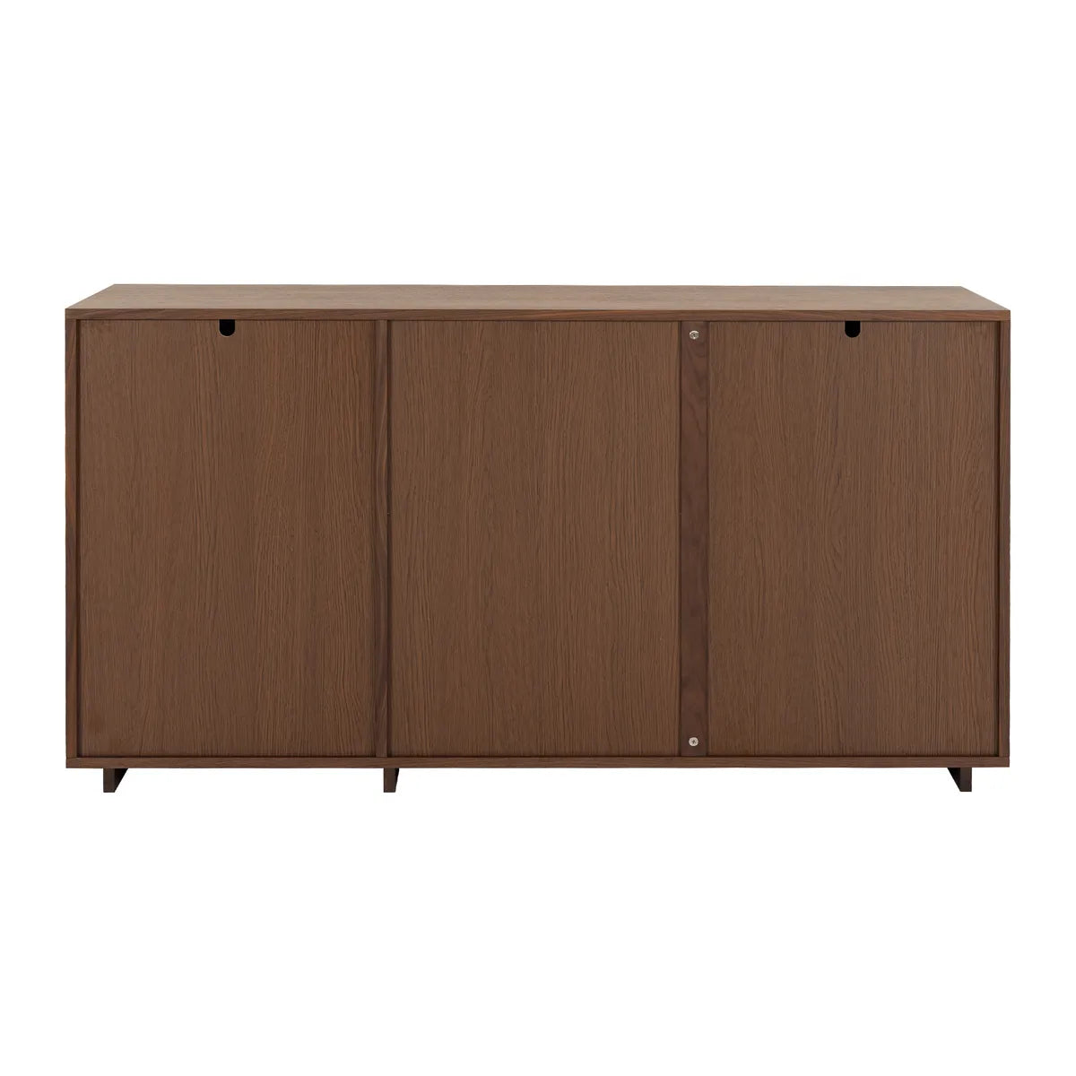 Komoda FERMO 150 cm – fornir orzech włoski, 3-drzwiowa