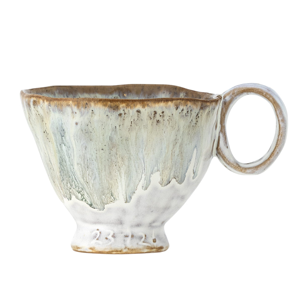 Filiżanka Imogen kamionka zielona Ø8,5x7 cm Bloomingville 175 ml Bloomingville