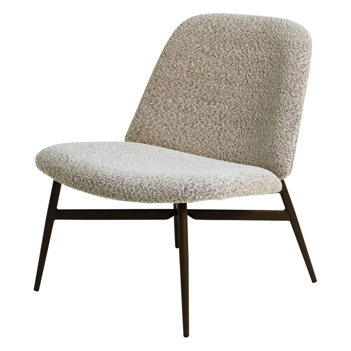 Fotel Alba boucle szary Zago