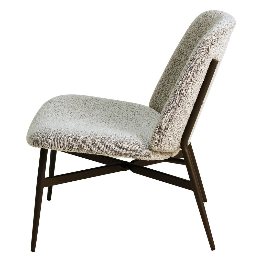 Fotel Alba boucle szary Zago