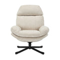 Fotel Chill obrotowy taupe uszak Zago