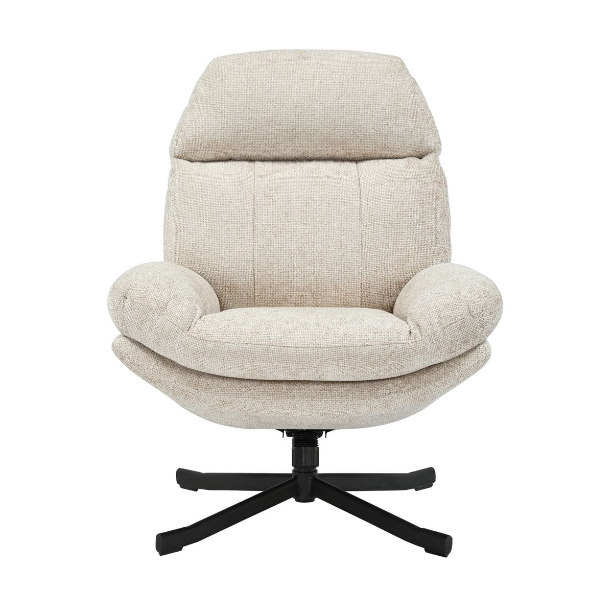 Fotel Chill obrotowy taupe uszak Zago