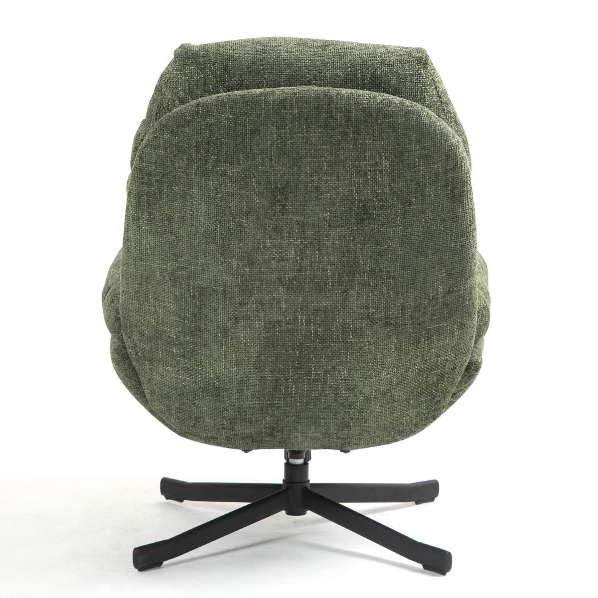 Fotel Chill obrotowy zielony khaki uszak Zago