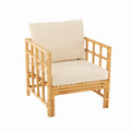 Fotel Elise rattan naturalny J - LINE