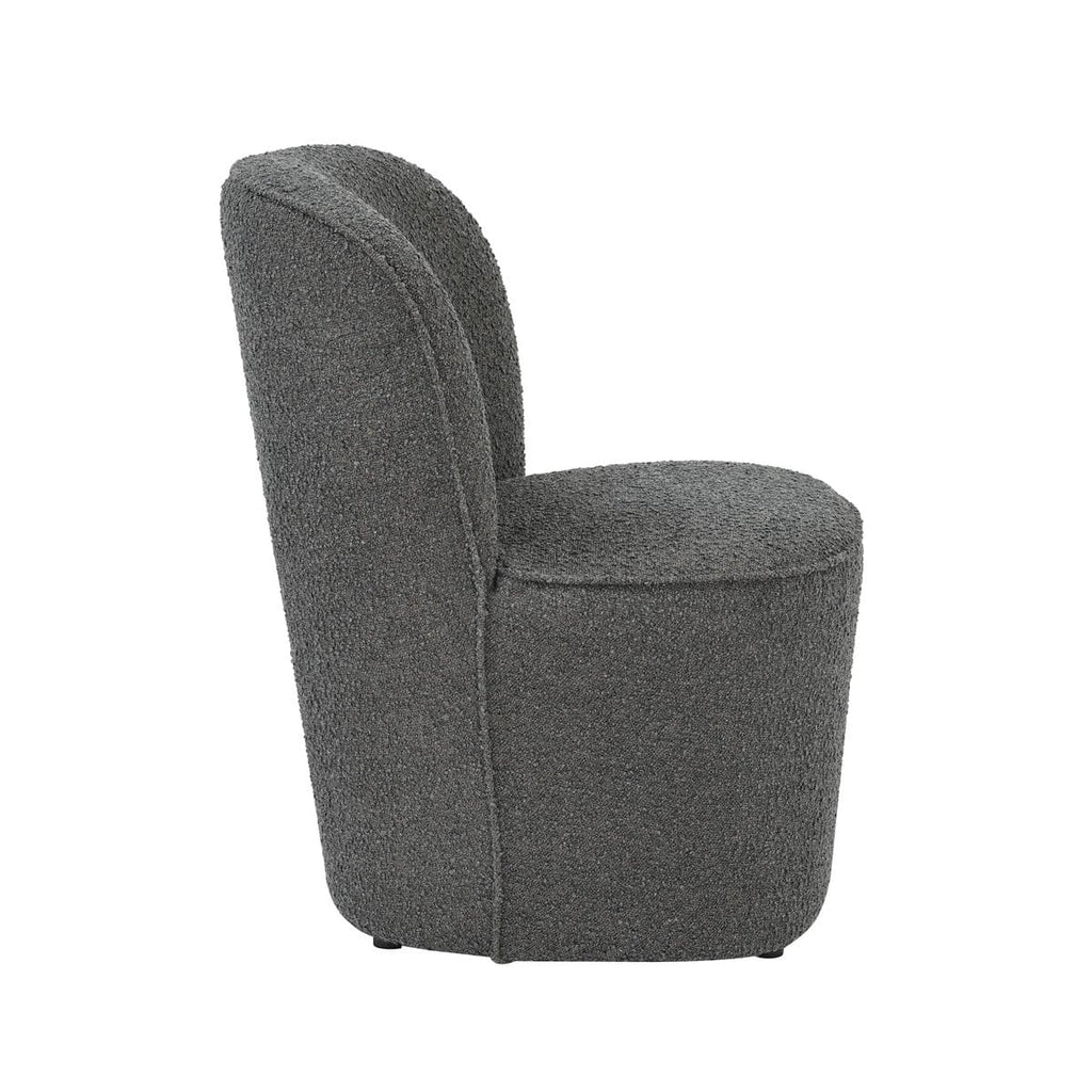 Fotel JONA boucle ciemnoszary Zago