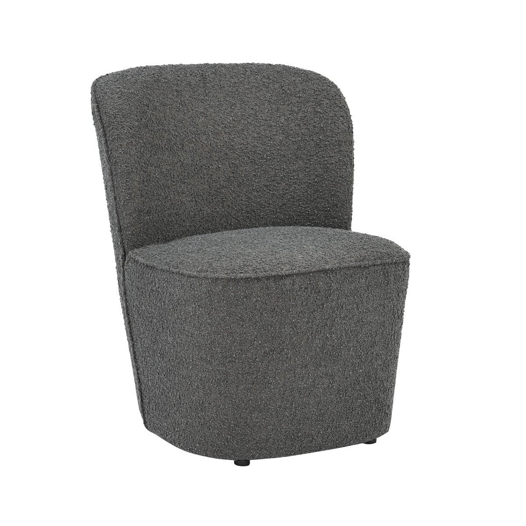 Fotel JONA boucle ciemnoszary Zago