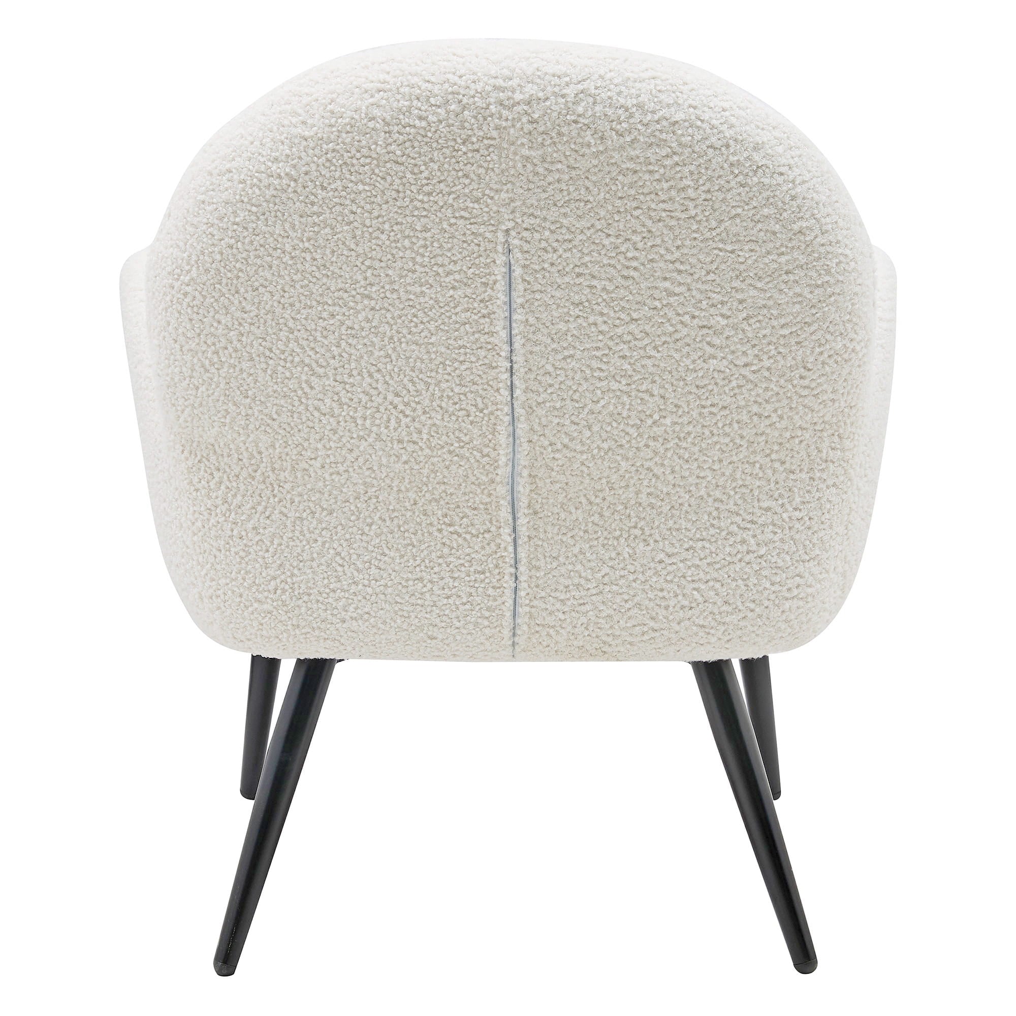 Fotel Oreo biały boucle teddy Zago
