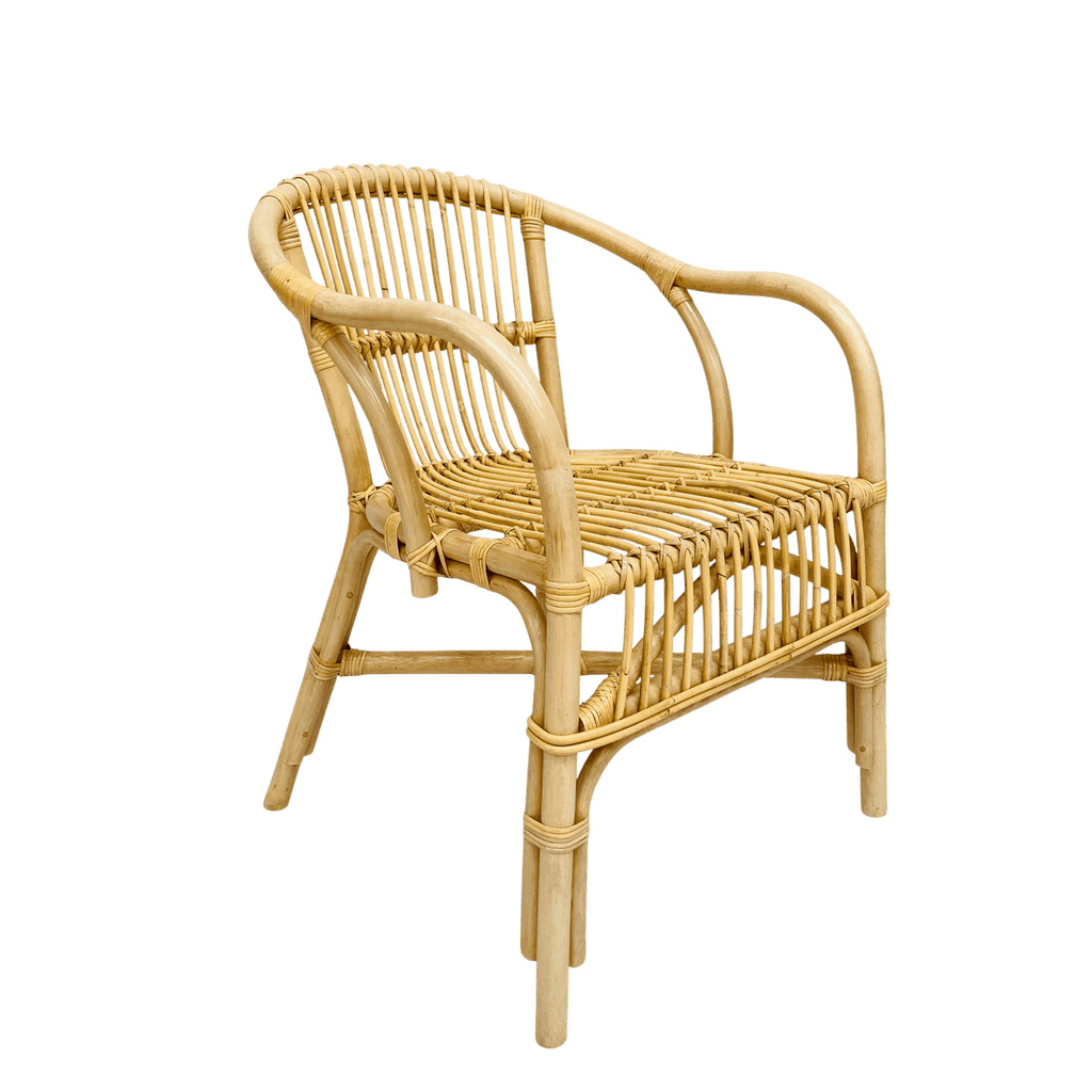 Fotel rattanowy LIVO naturalny 80x60x60 cm Zago