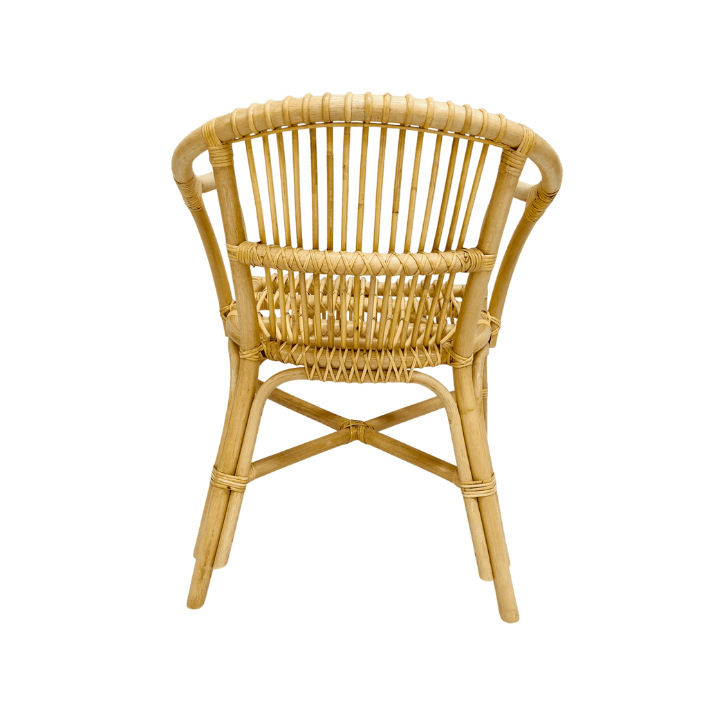 Fotel rattanowy LIVO naturalny 80x60x60 cm Zago