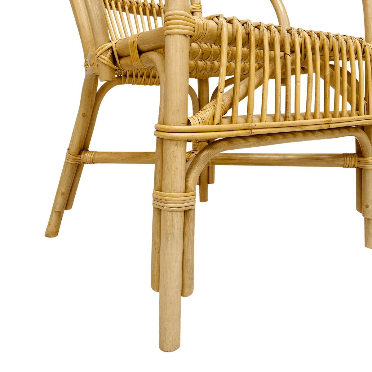 Fotel rattanowy LIVO naturalny 80x60x60 cm Zago
