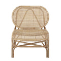 Fotel wypoczynkowy Rosen naturalny rattan Bloomingville
