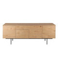 Komoda Allure 200 cm fornir dębowy Zago