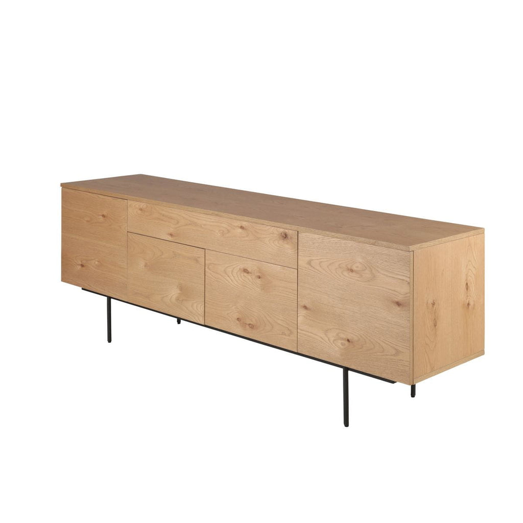 Komoda Allure 200 cm fornir dębowy Zago
