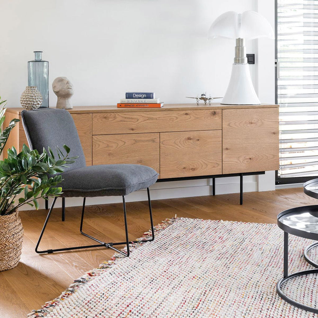 Komoda Allure 200 cm fornir dębowy Zago