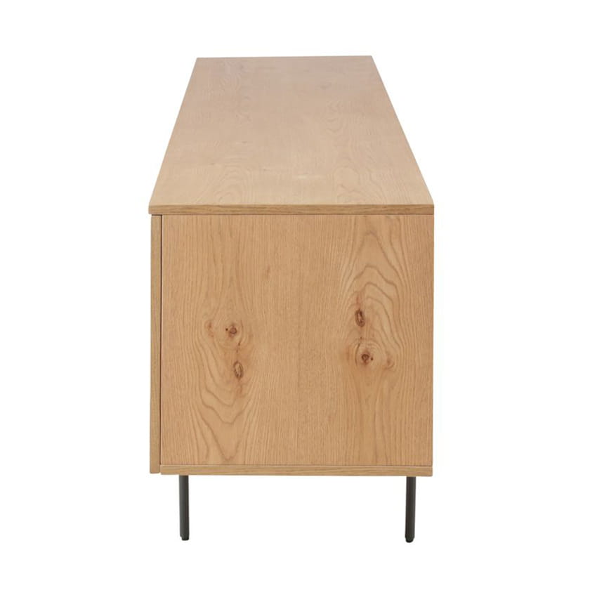 Komoda Allure 200 cm fornir dębowy Zago