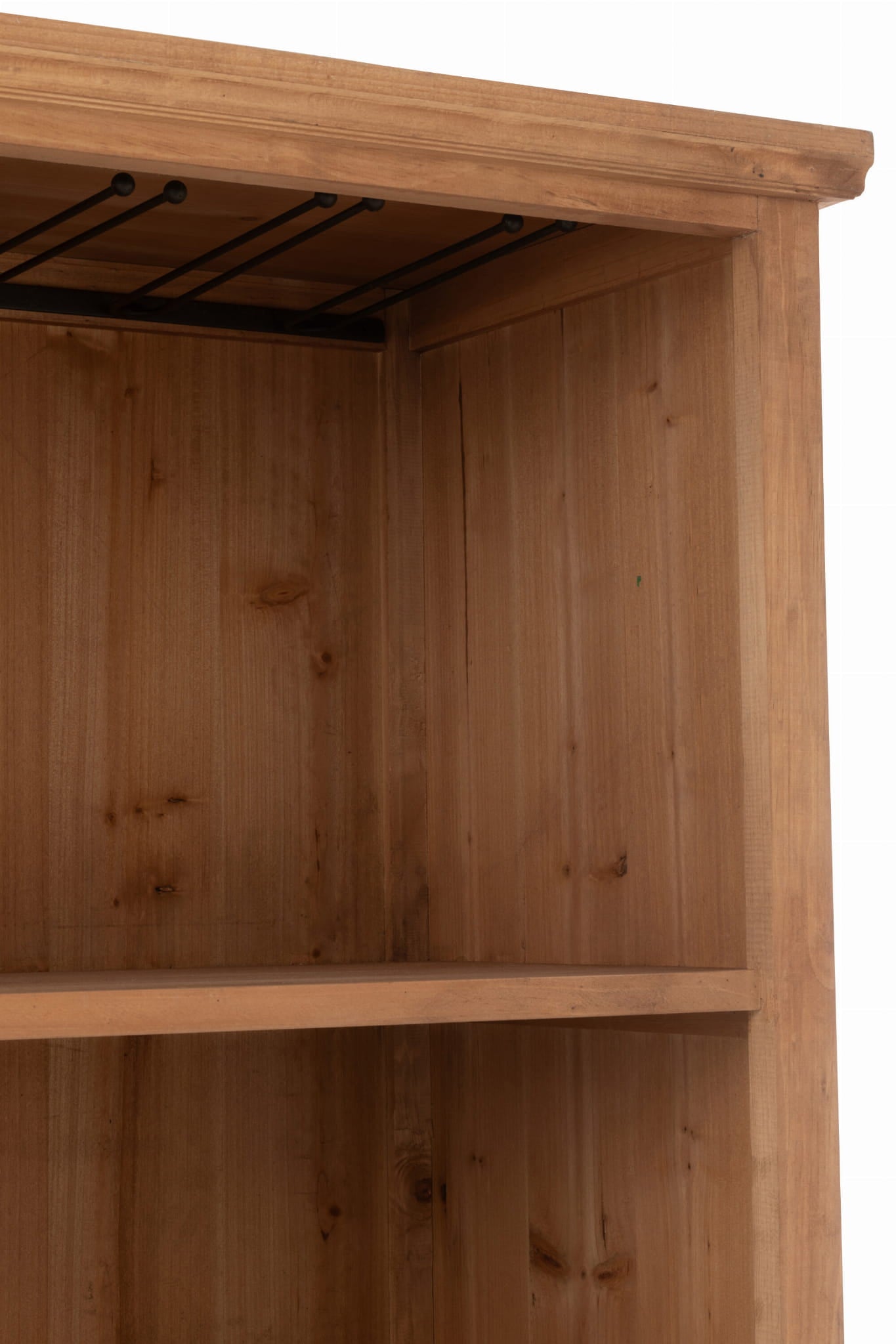 Komoda barek TOA wysoka 96x46x178 cm drewno J - LINE