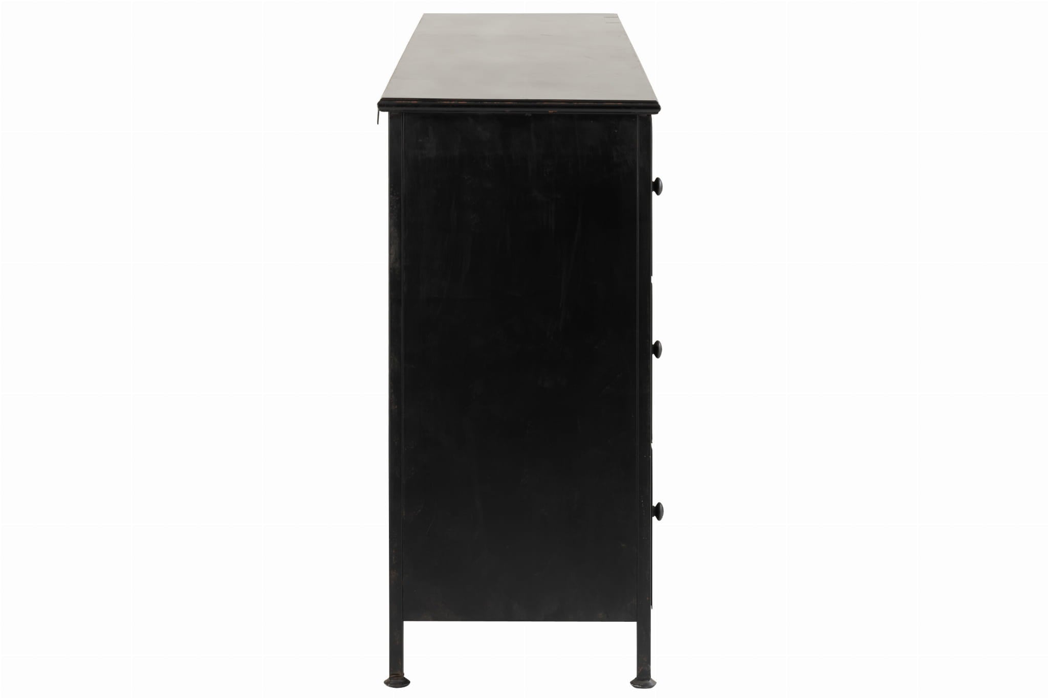 Komoda CADE metalowa z szufladami 175x41x87 cm J - LINE