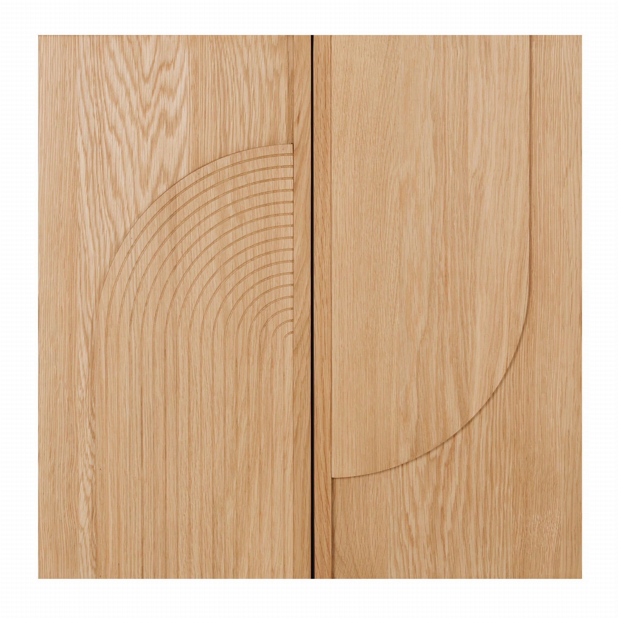 Komoda Magic 200 cm 4 - drzwiowa z naturalnego dębu Zago