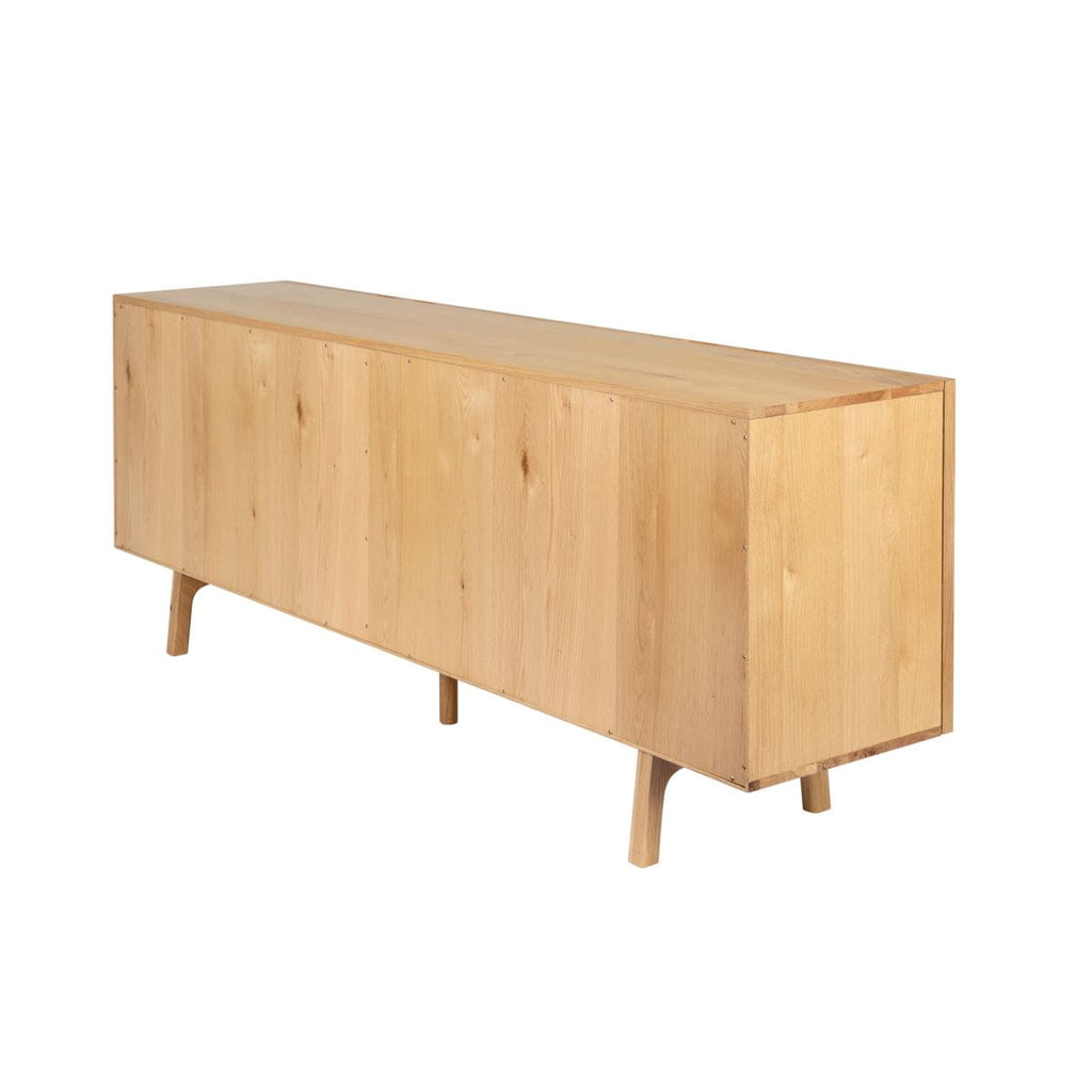 Komoda Magic 200 cm 4 - drzwiowa z naturalnego dębu Zago