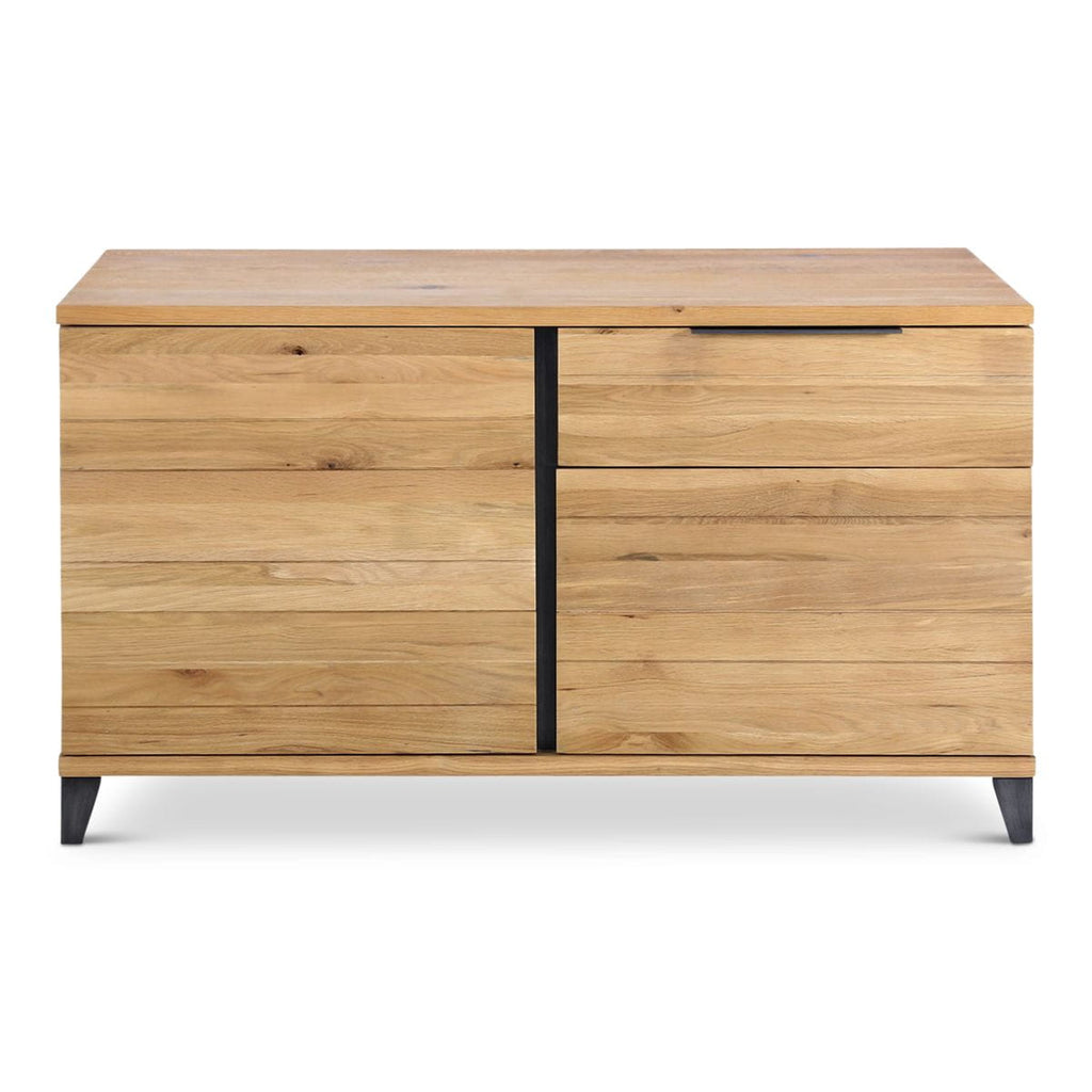 Komoda MANHATTAN 140 cm z szufladą z naturalnego dębu Zago