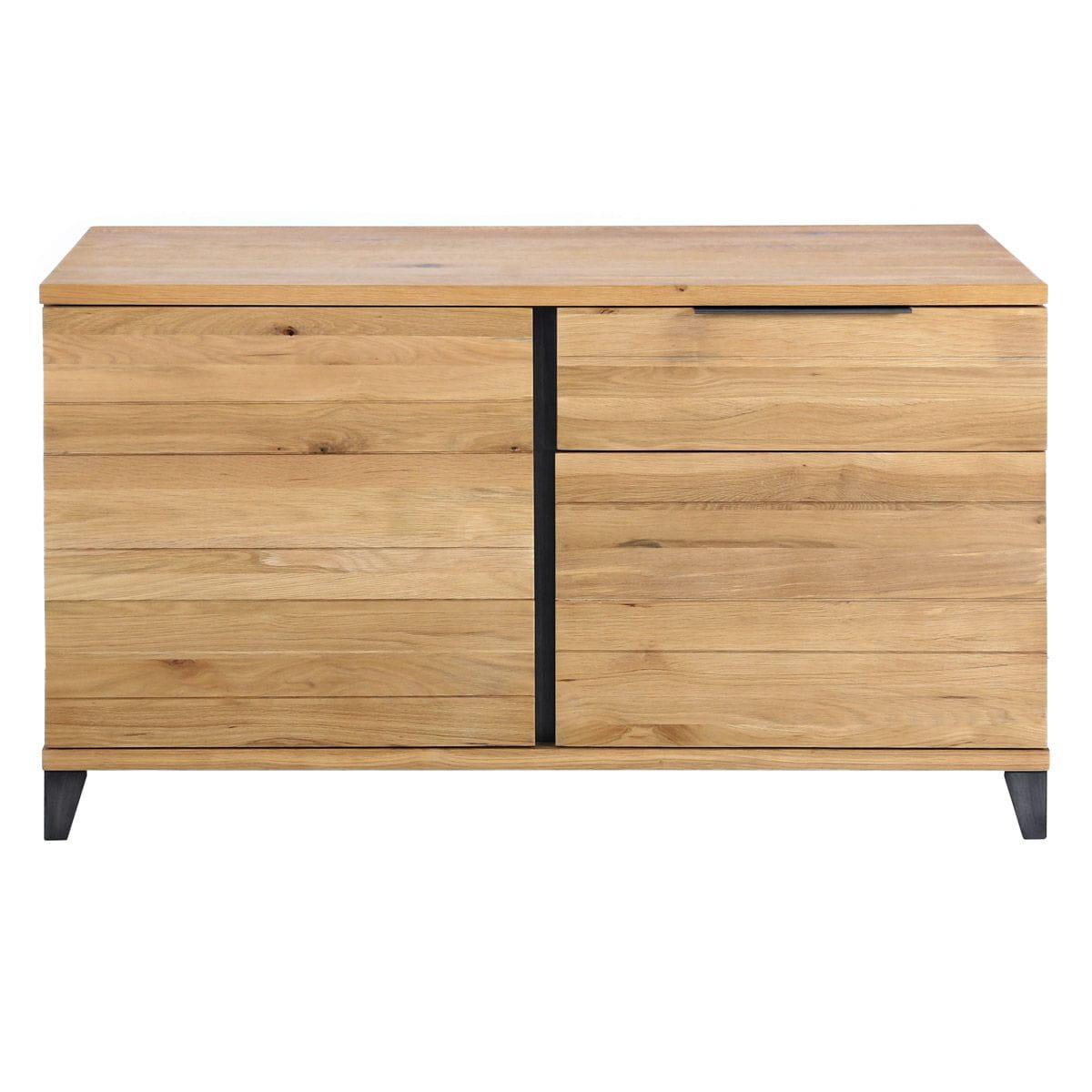 Komoda MANHATTAN 140 cm z szufladą z naturalnego dębu Zago