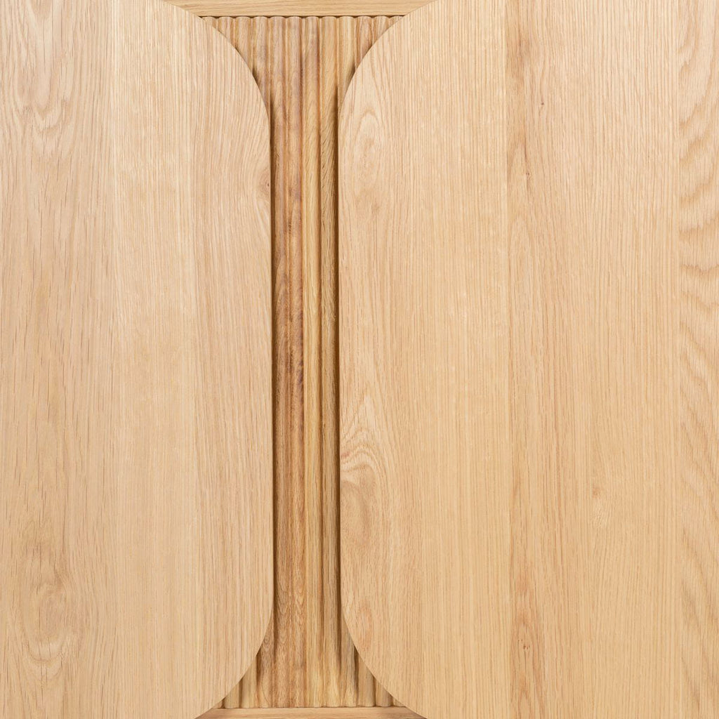 Komoda SIROCCO 107 cm 2 - drzwiowa z naturalnego dębu Zago