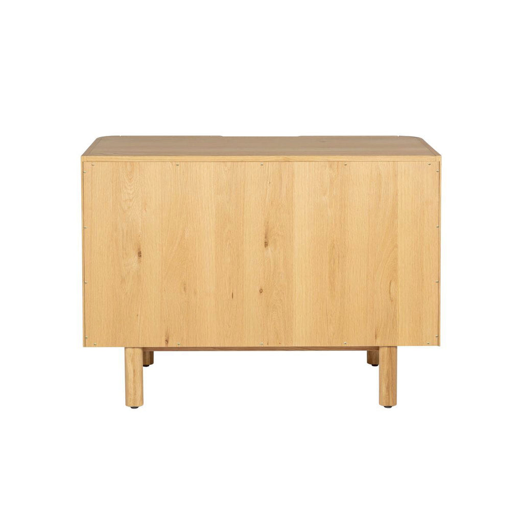 Komoda SIROCCO 107 cm 2 - drzwiowa z naturalnego dębu Zago