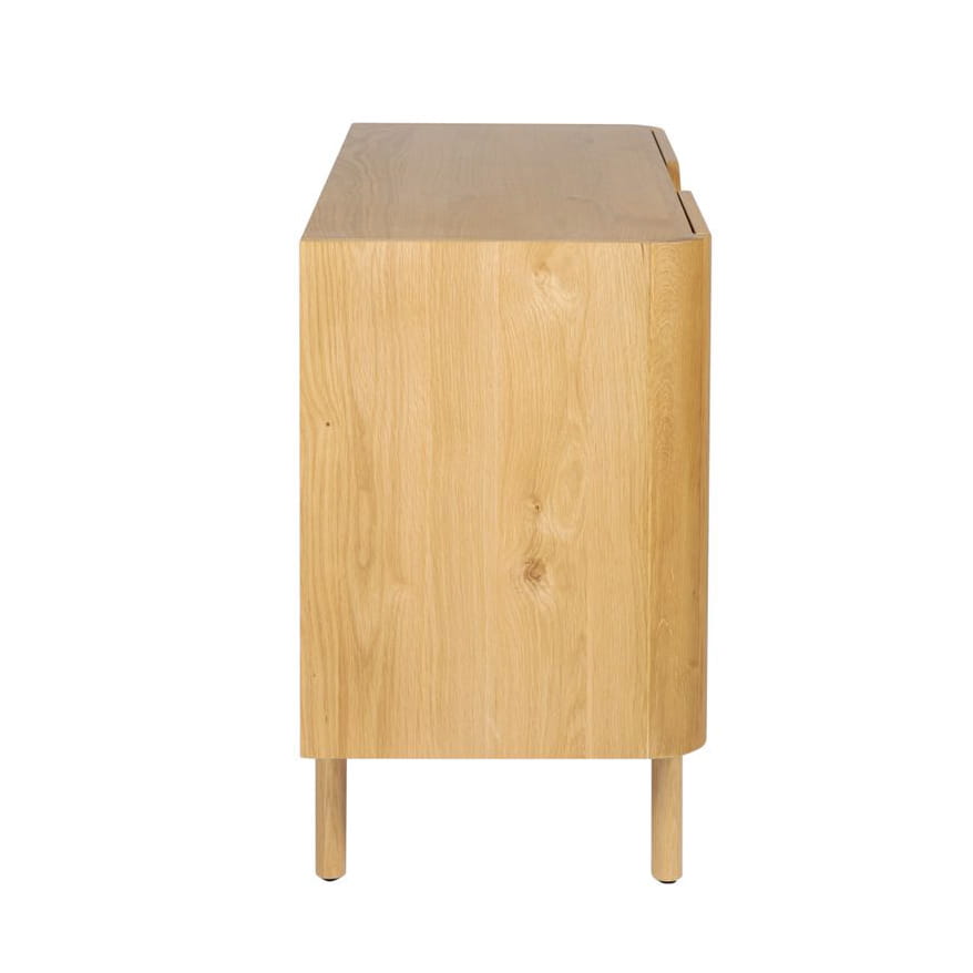 Komoda SIROCCO 107 cm 2 - drzwiowa z naturalnego dębu Zago
