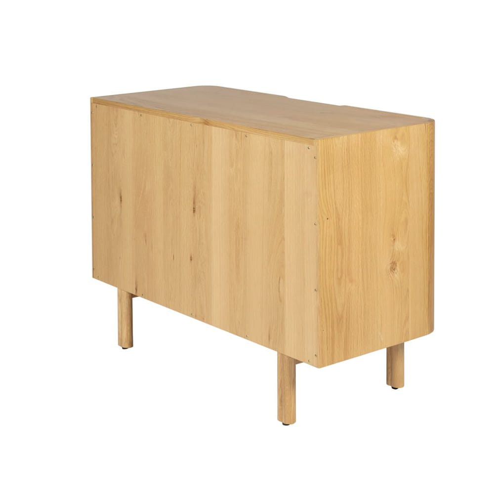 Komoda SIROCCO 107 cm 2 - drzwiowa z naturalnego dębu Zago