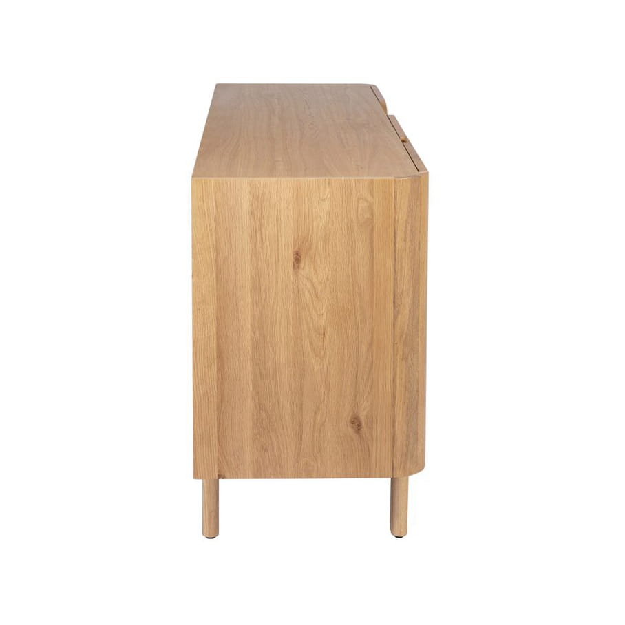 Komoda SIROCCO 154 cm 3 - drzwiowa z naturalnego dębu Zago