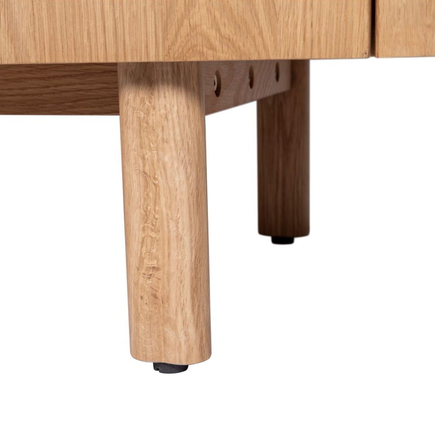 Komoda SIROCCO 154 cm 3 - drzwiowa z naturalnego dębu Zago
