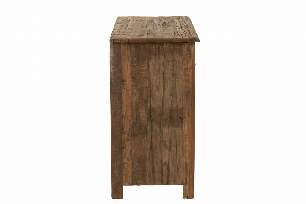 Komoda VINTAGE 100x50x95 cm z drewna z recyklingu J - LINE