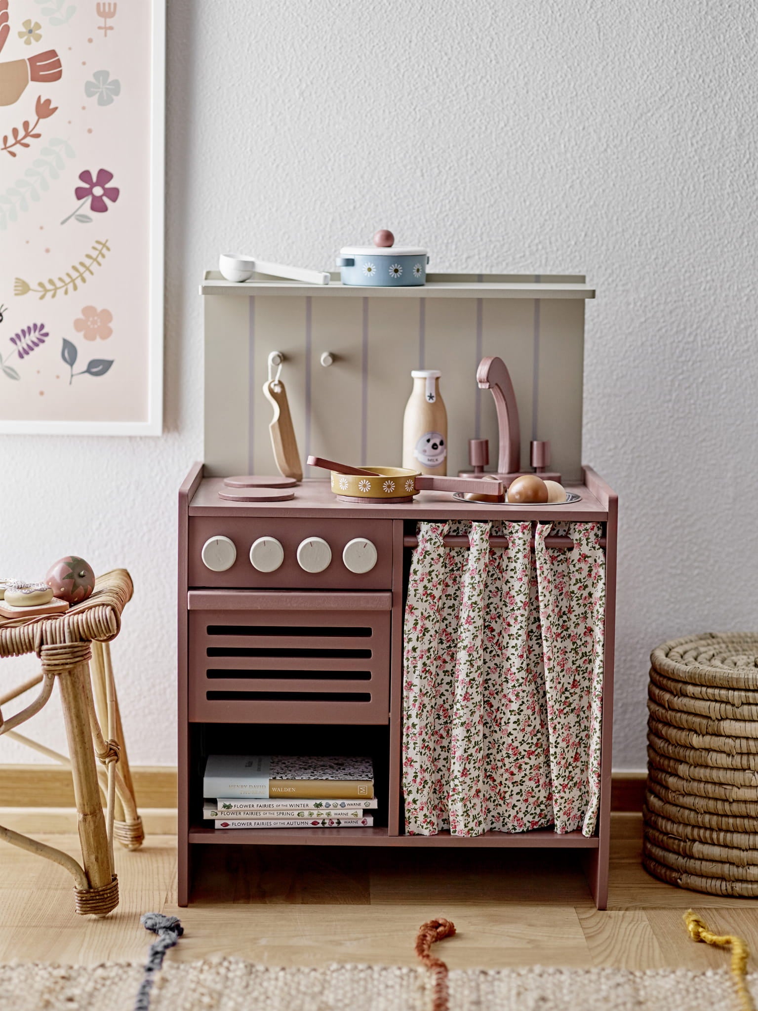 Komplet do pieczenia dla dzieci drewniany Bloomingville