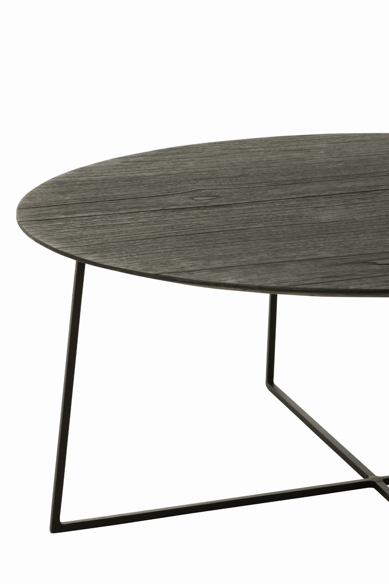 Komplet stolików NOCTA z drewna tekowego 80 cm 60 cm J - LINE