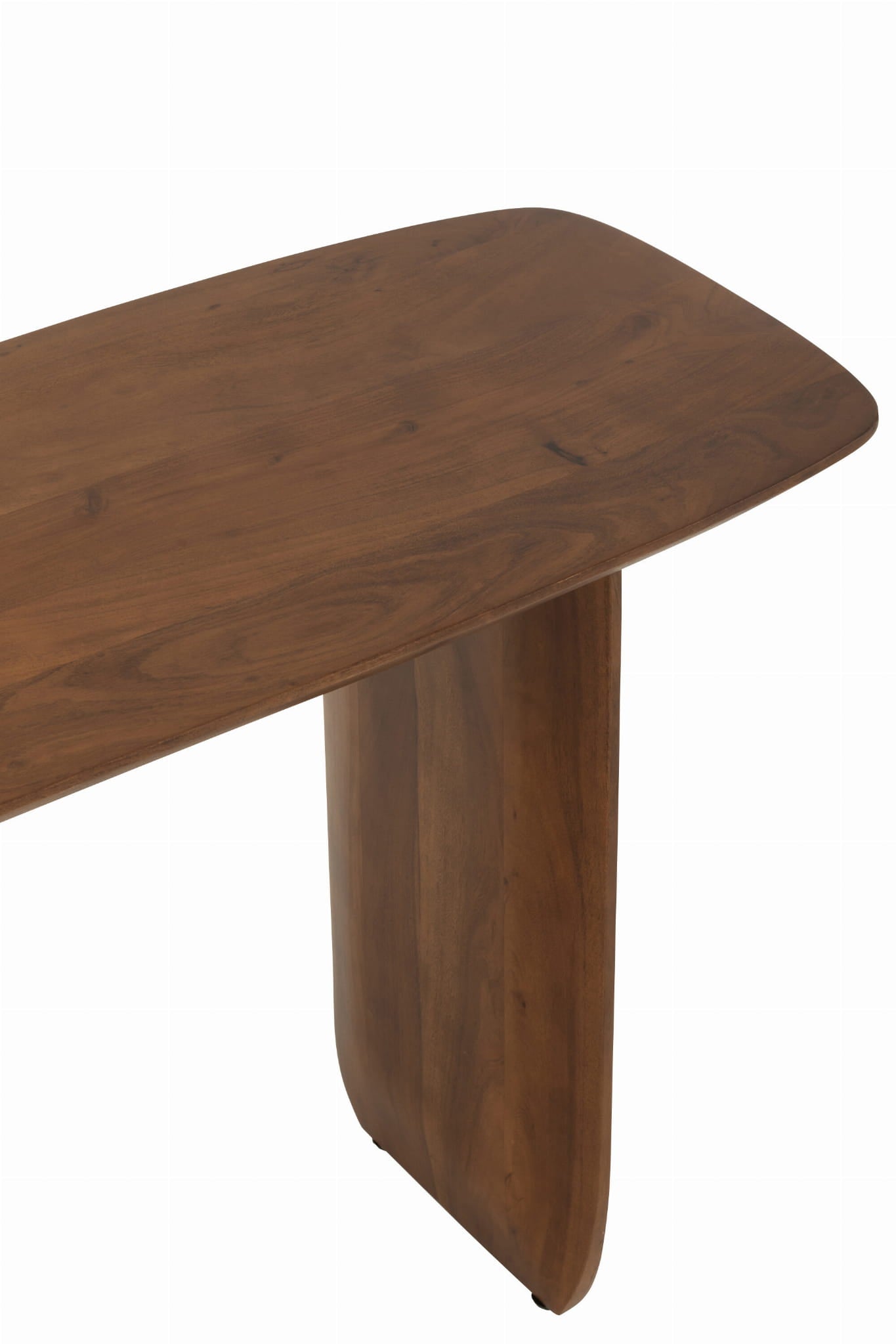 Konsola ACERA z drewna akacjowego 130x46x76 cm J - LINE